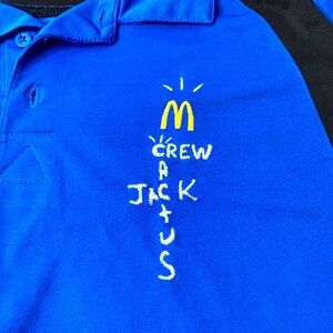 Travis Scott Cactus Jack McDonalds shirt